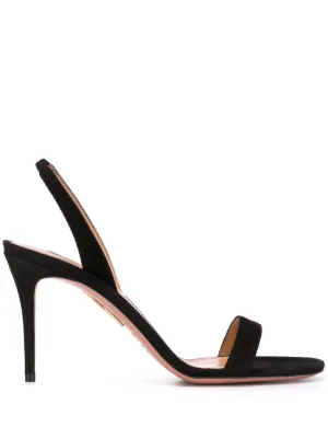So Nude mid-heel sandals by Aquazzura, available on farfetch.com for $799 Meghan Markle Shoes SIMILAR PRODUCT