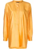 Sies Marjan textured satin shirt - Orange