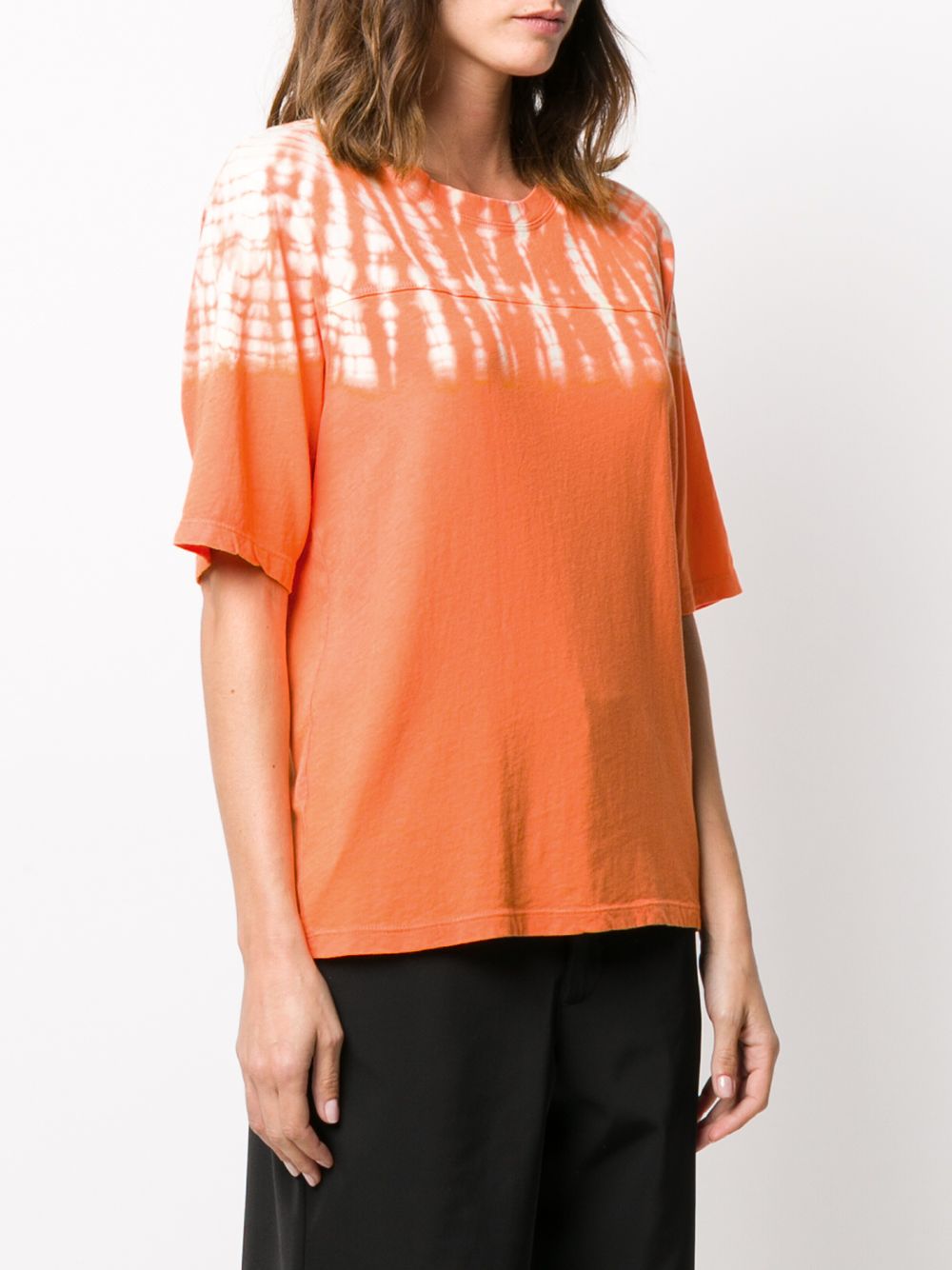 фото Raquel allegra tie-dye seamed t-shirt