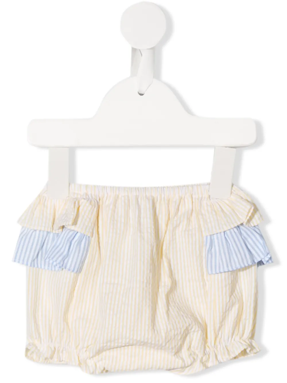 Siola culotte bouffante à rayures - Blanc