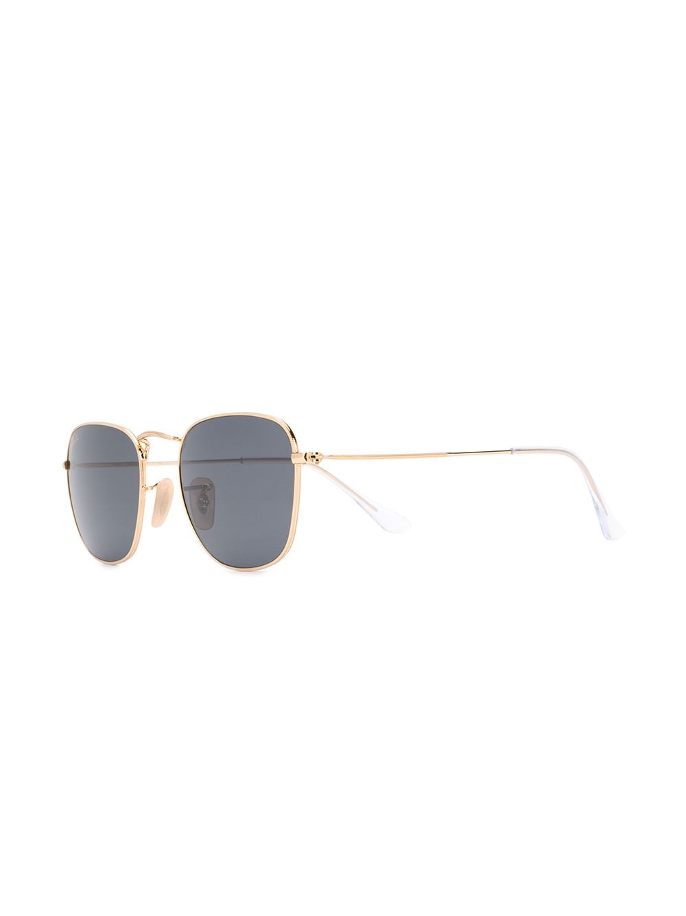 Shop Ray Ban Frank Tinted Sunglasses In Gold