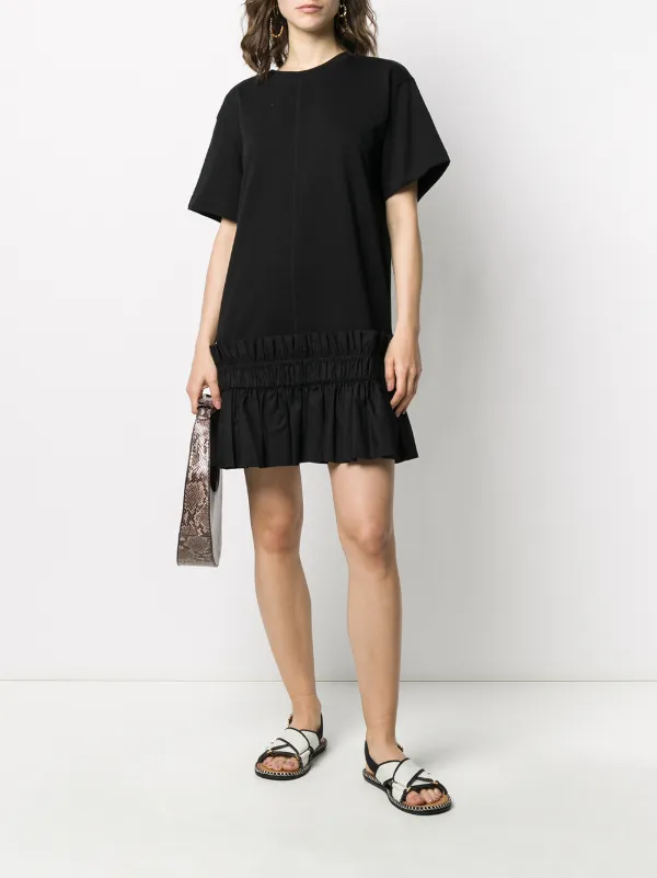 see by chloe t shirt dress