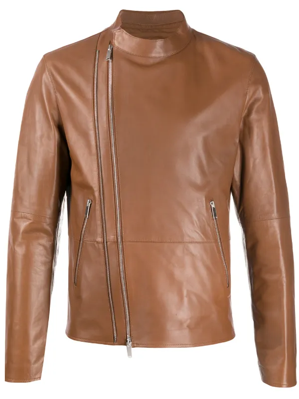 Brown Desa 1972 Fitted Leather Jacket For Men Farfetch Com - Fitted Leather Jacket Mens Brown Brown Desa 1972 Fitted Leather Jacket For Men Farfetch Com - Fitted Leather Jacket Mens Brown