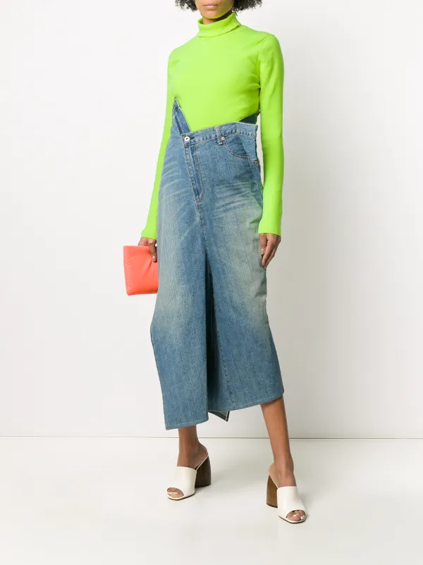 junya watanabe denim skirt