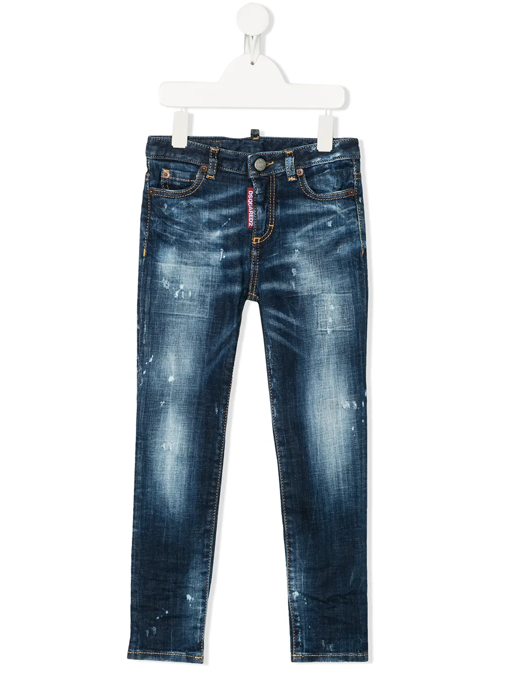 Dsquared2 Kids джинсы прямого кроя