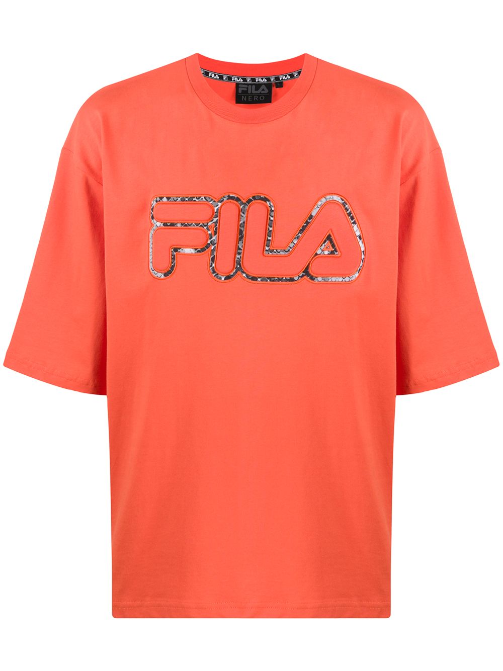 fila orange t shirt