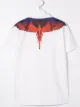 الصورة 2 من Marcelo Burlon County Of Milan Kids قميص بطبعة ريش