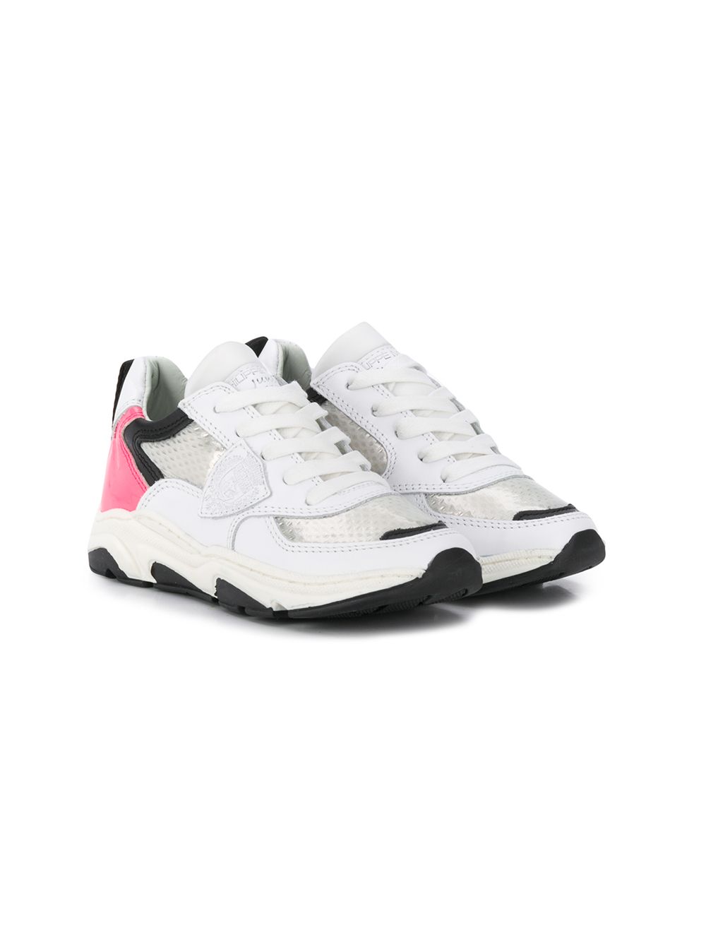 фото Philippe model kids colour blocked low top sneakers