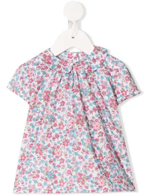 Siola Blusa com botões e estampa floral