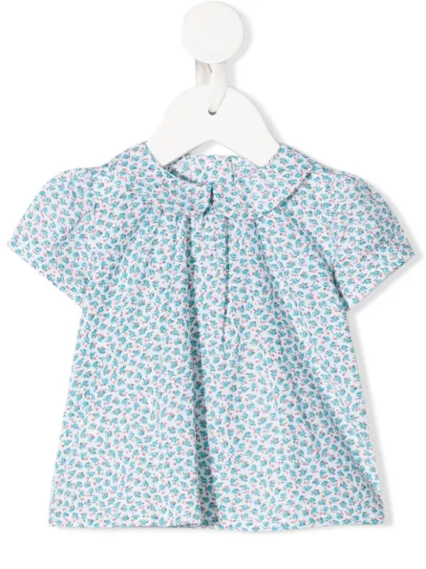 Siola blouse boutonnée à fleurs