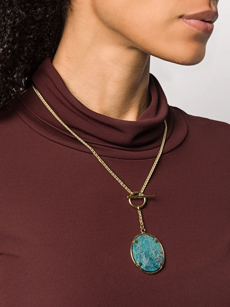 ISABEL MARANT LOW HANGING PENDANT NECKLACE