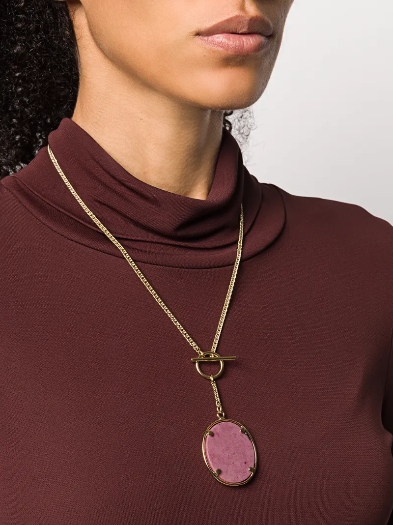 ISABEL MARANT LOW HANGING PENDANT NECKLACE
