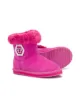 Image 2 of Philipp Plein shearling logo plaque boots