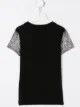 Image 2 of Philipp Plein Junior embellished sleeve T-shirt