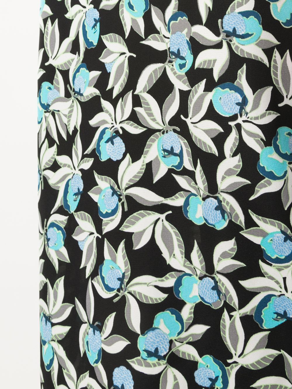 фото Dvf diane von furstenberg floral print pencil skirt