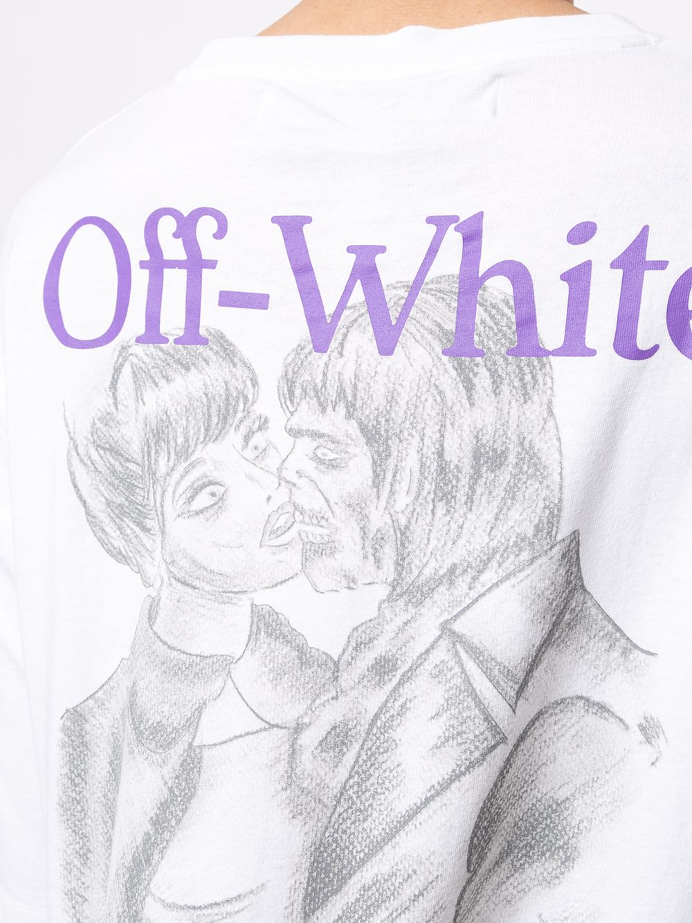 фото Off-white футболка с логотипом