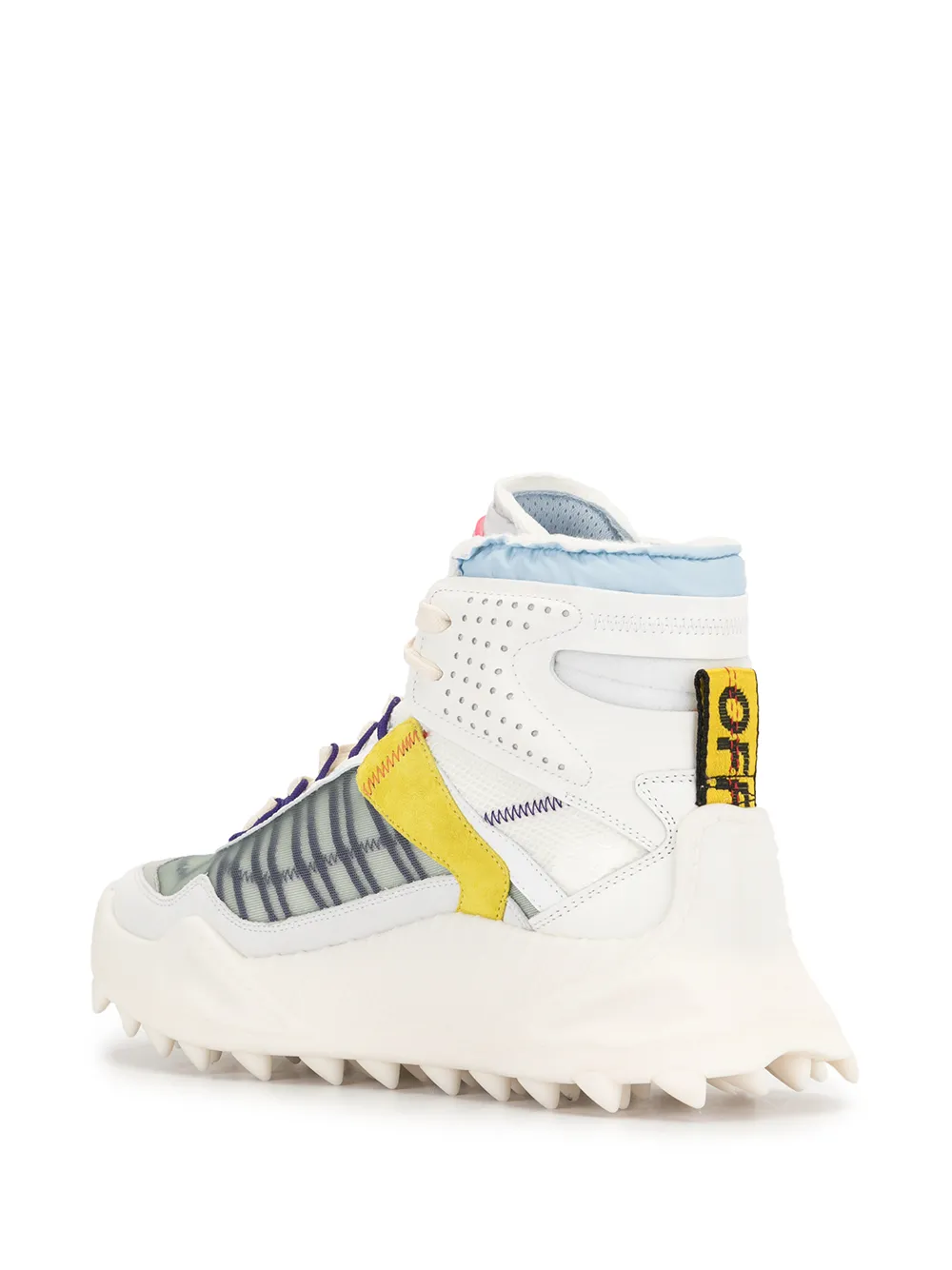 фото Off-white высокие кроссовки odsy-1000