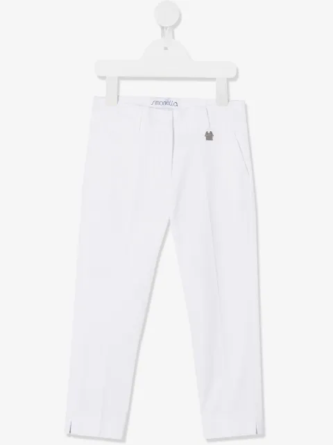 Simonetta straight fit tailored pants