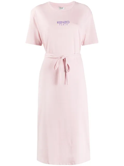 kenzo logo t shirt dress
