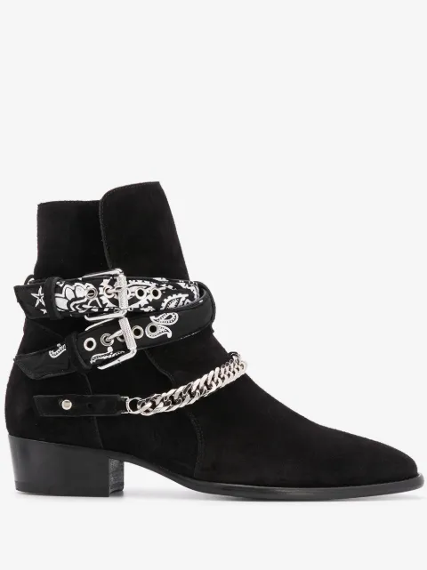 AMIRI sandalias con tiras de bandana