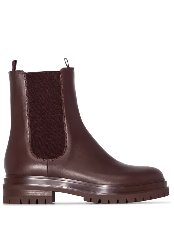 Gianvito Rossi Botas Con Suela Gruesa Por El Tobillo - Farfetch