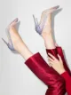 Gianvito Rossi Rania 115 crystal mesh pumps