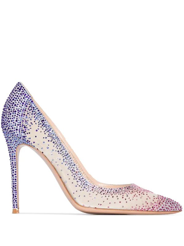 gianvito rossi mesh pumps