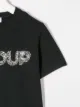 Dondup Kids تيشيرت برقبة دائرية وشعار الماركة