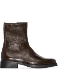 OUR LEGACY Camion leather boots - Green
