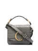 Image 1 of Chloé mini Chloé C croc-effect bag