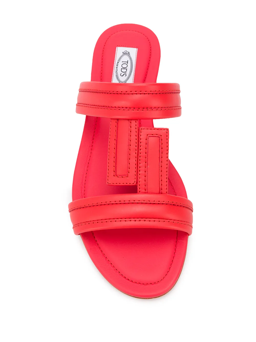 Tod's Sandalen met monogram Rood
