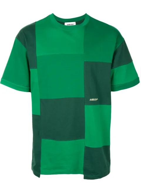 AMBUSH T-Shirt im Patchwork-Look