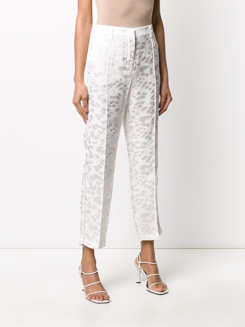 фото 8pm jacquard trousers