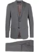 الصورة 1 من Z Zegna بدلة ضيقة بصف أزرار واحد
