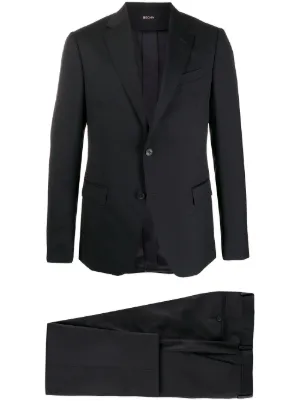 Sweatwater Mens Coat Formal Denim Slim Jean Two Buttons Blazer Jackets