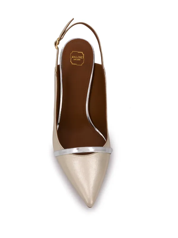 パンプス Malone Souliers Pointed Toe Pumps Malone Souliers Marion slingback pumps for Women - Black in
