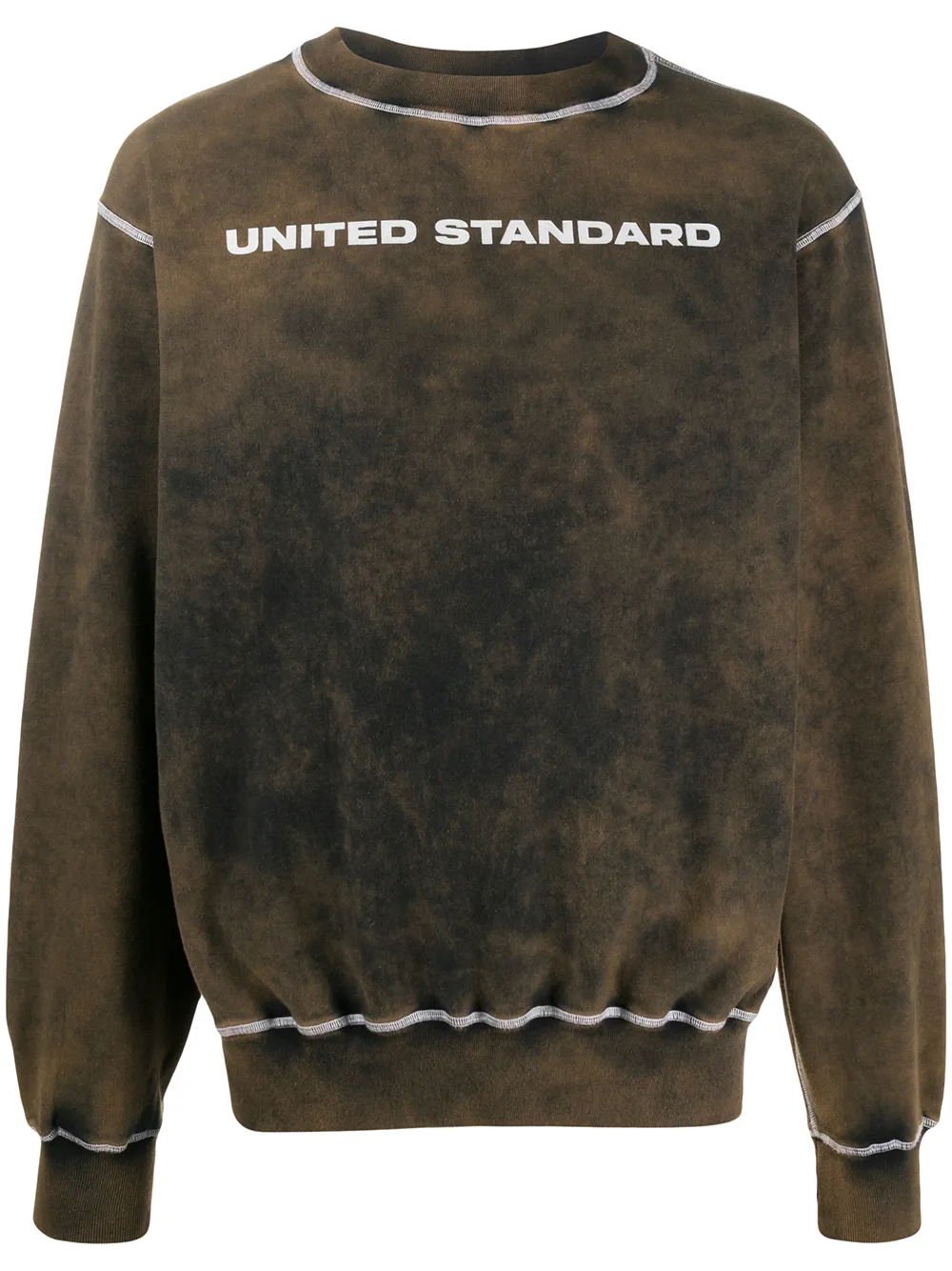 United Standard acid wash logo print jumper United Standard acid wash logo print jumper