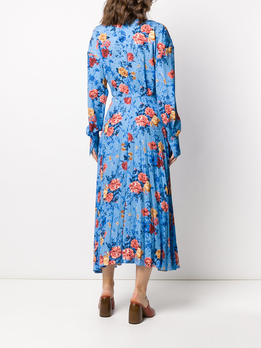 фото Magda butrym платье макси milano с цветочным принтом