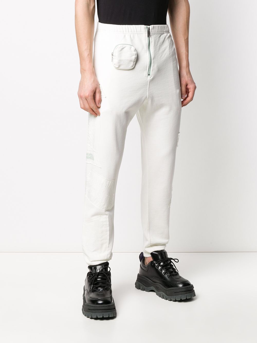 фото Heron preston embroidered patch trousers