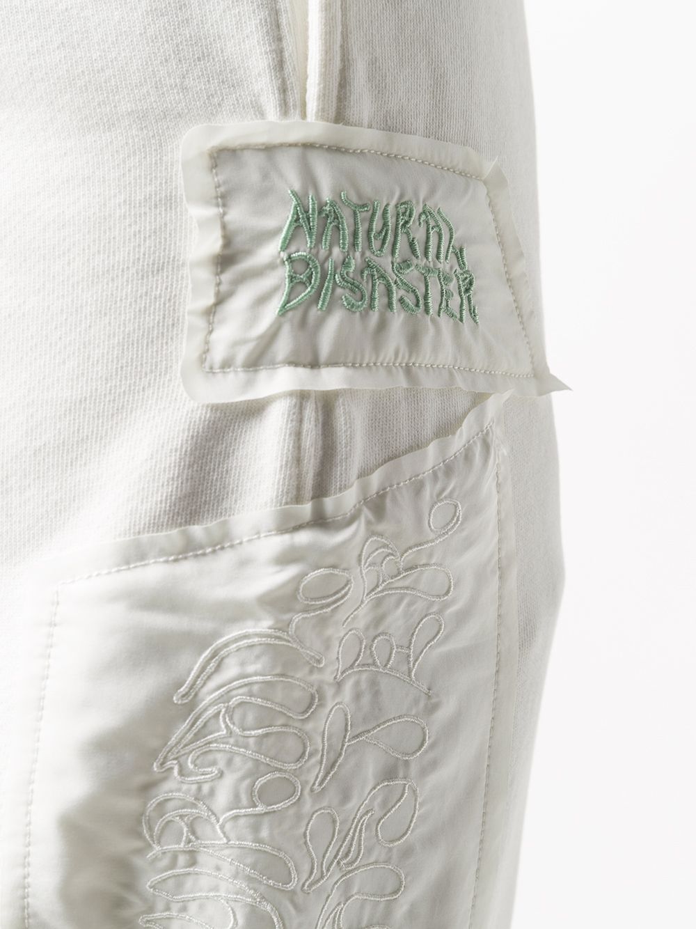 фото Heron preston embroidered patch trousers