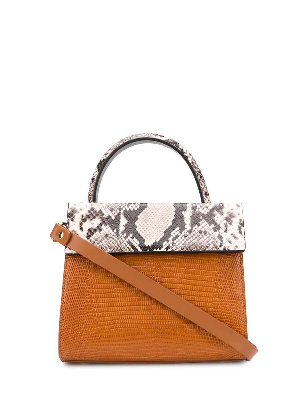 фото Nico giani lizard-effect tote bag