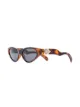 Versace Eyewear lunettes de soleil Medusa Medallion à monture papillon