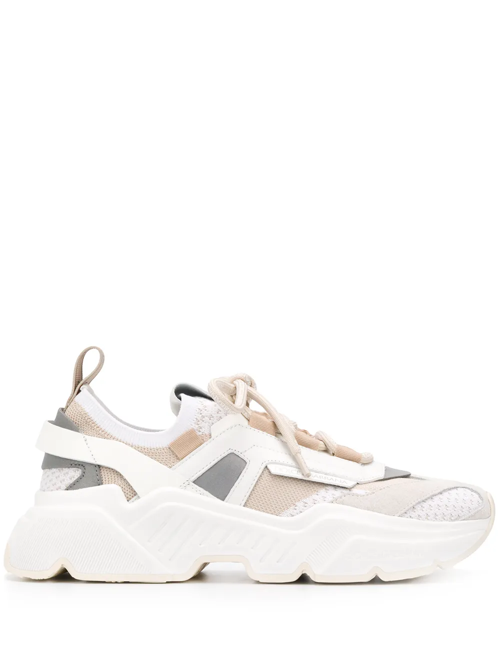 Dolce & Gabbana Daymaster stretch mesh sneakers Neutrals