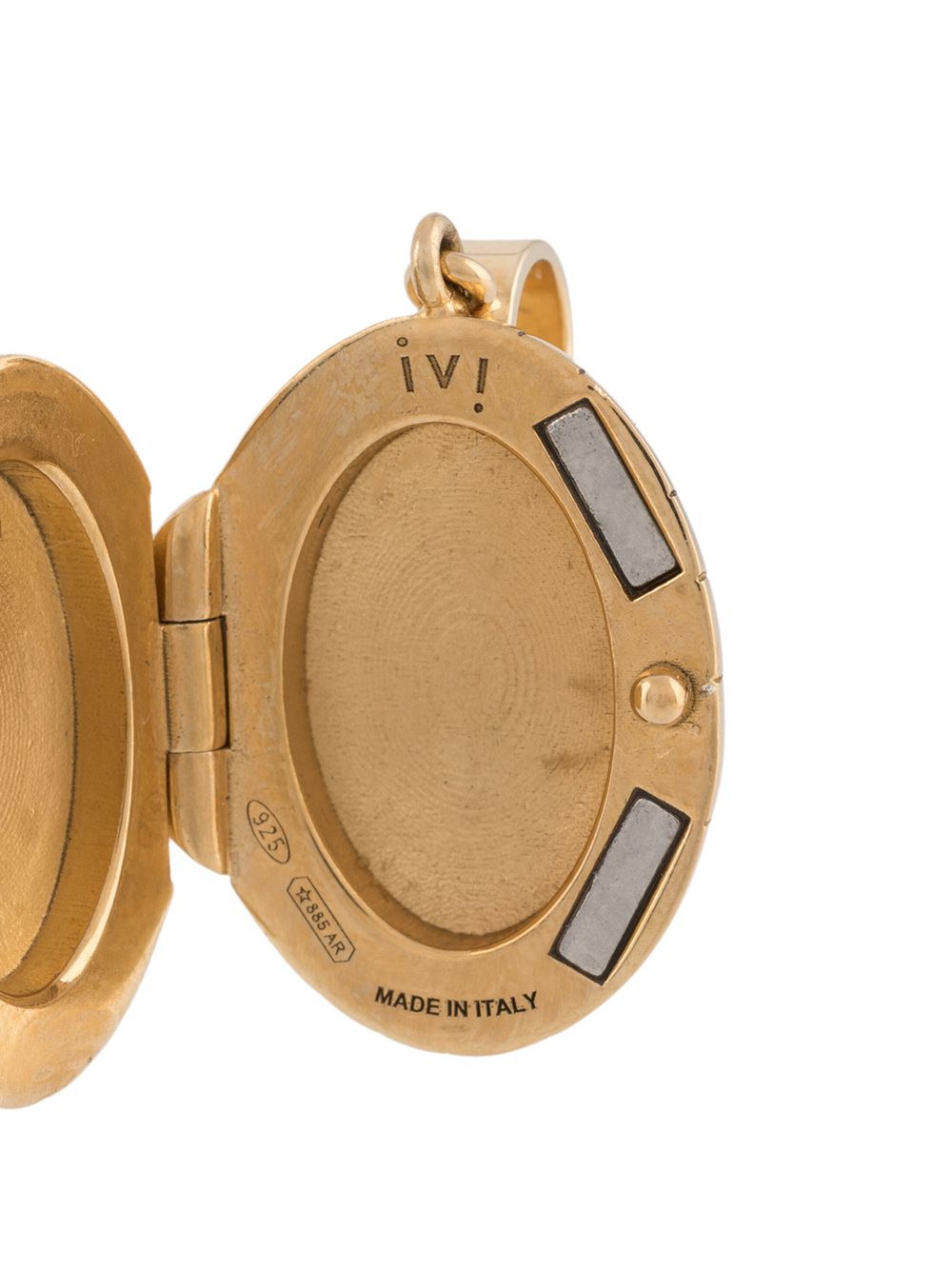 фото I.v.i. ridged locket pendant