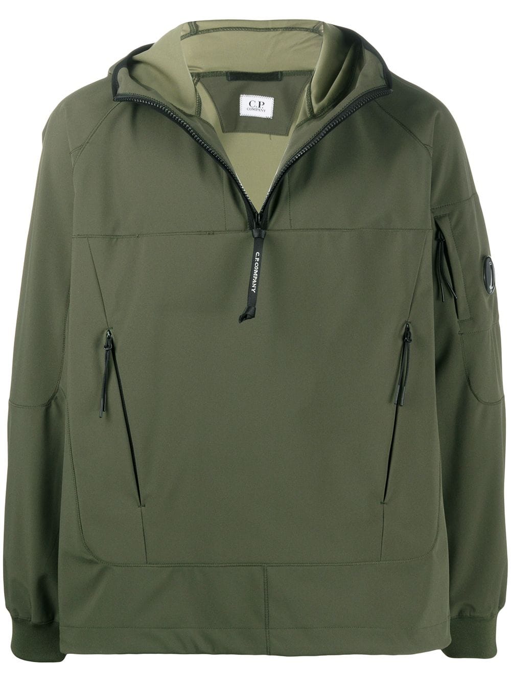 C.p. Company Softshell-jacke In Green