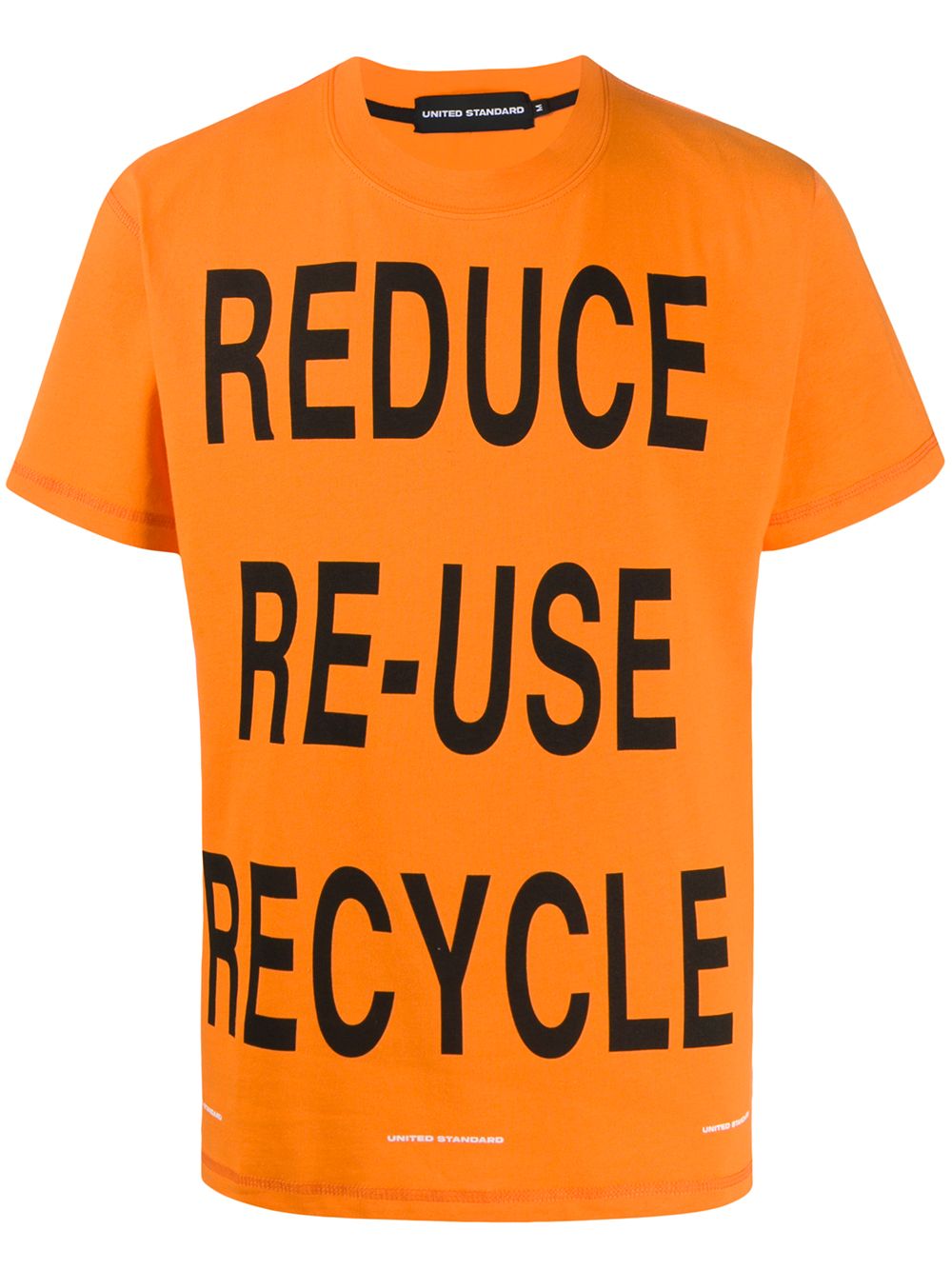 фото United standard reduce reuse print t-shirt