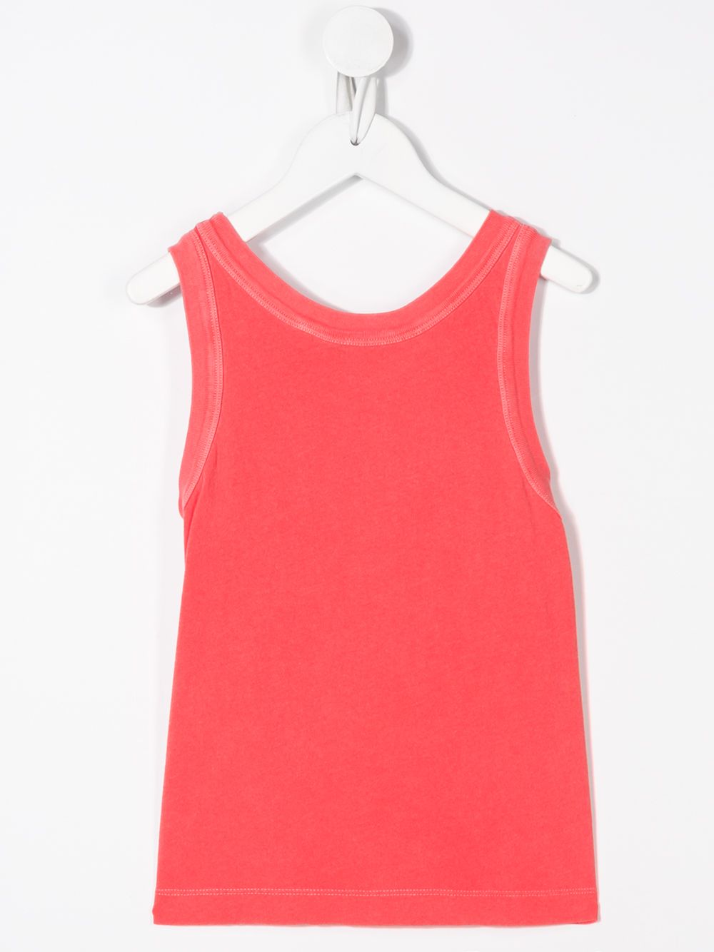 фото The animals observatory orange-print sleeveless top