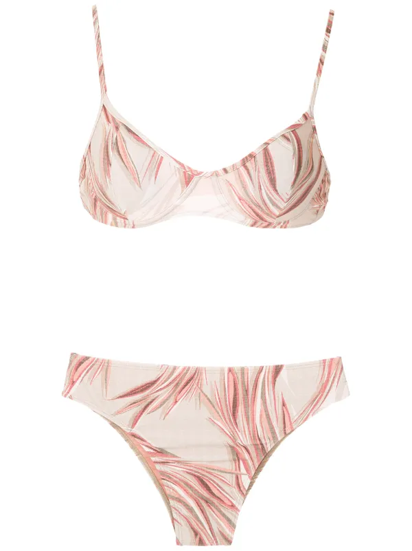 printed bikini set