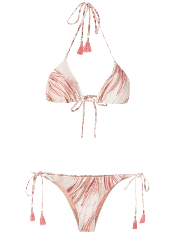 printed bikini set