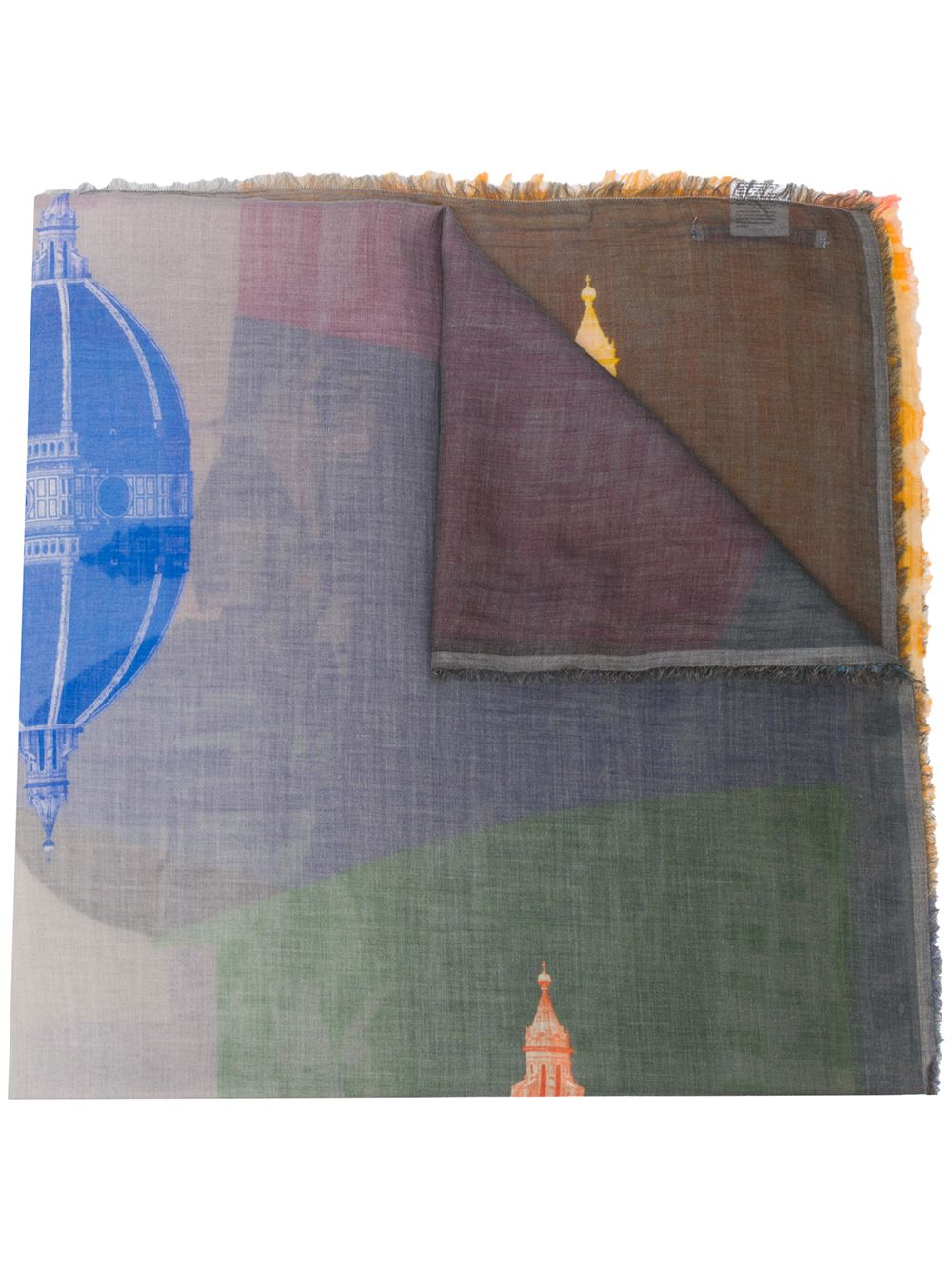 фото Faliero sarti firenze print scarf